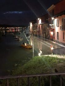 Il Ticino esonda ed allaga Pavia 4