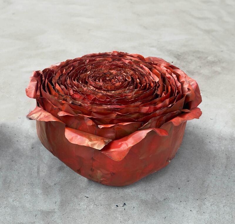 L'installazione dell'artista Francesca Leone