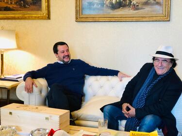 Salvini incontra Al Bano 5