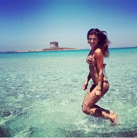 Elisabetta Canalis in bikini su Instagram 10