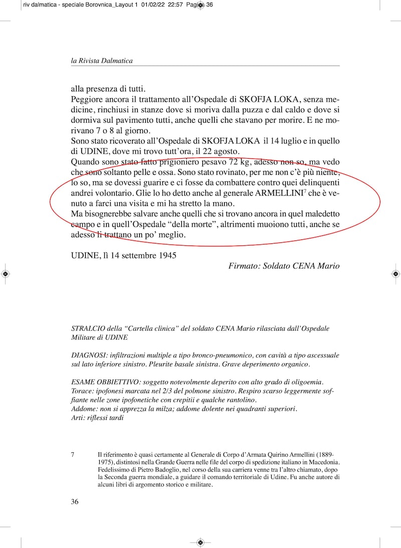Il rapporto segreto sulle torture titine 13