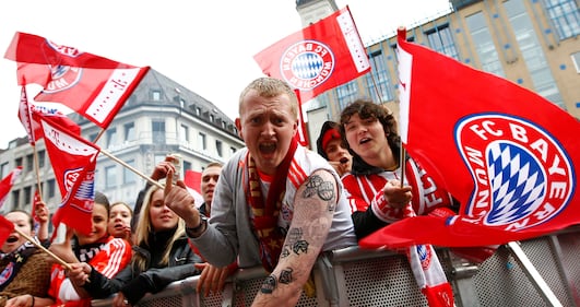 Ecco i festeggiamenti dei grandi club europei di calcio 10