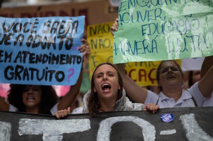 Brasile, protesta degli studenti contro i tagli all'università 3