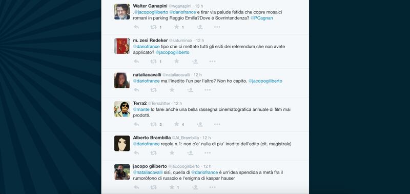 Dario Franceschini contestato su Twitter 12