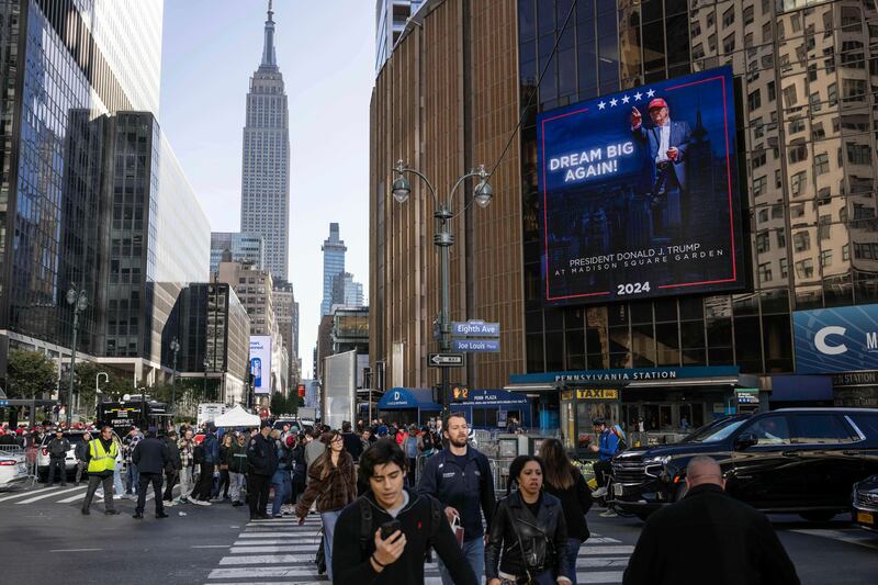 Il Trump show al Madison Square Garden 8