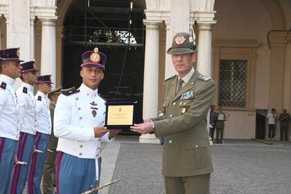 cerimonia di chiusura dell’Anno Accademico 2023-2024, dell'Accademia Militare 4