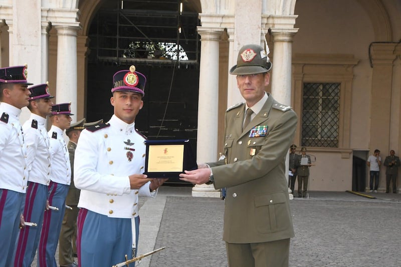 cerimonia di chiusura dell’Anno Accademico 2023-2024, dell'Accademia Militare 4