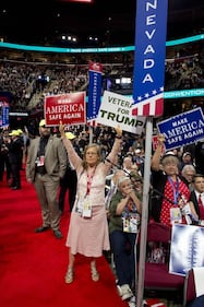 Grande festa per Trump a Cleveland 2