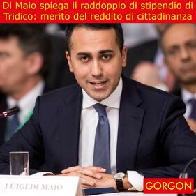 Ecco la satira del giorno. C'è Di Maio dietro a Tridico 1