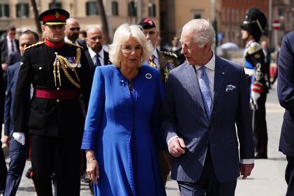 Carlo III e Camilla, primo giorno in Italia 27