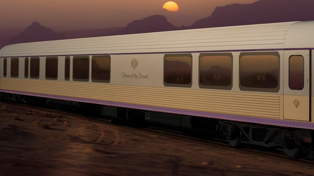Treno extra-lusso nel deserto d’Arabia