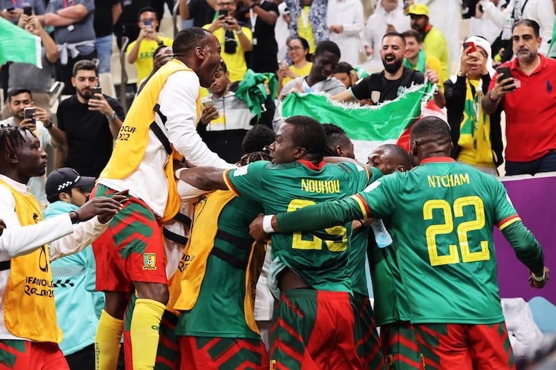 Grande successo del Camerun contro il Brasile 12