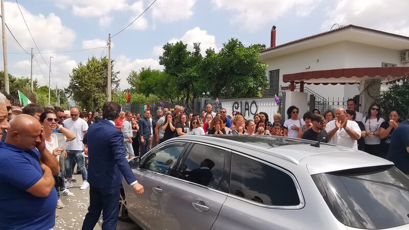 Carabiniere ucciso a Roma, l'ultimo saluto a Somma Vesuviana 1