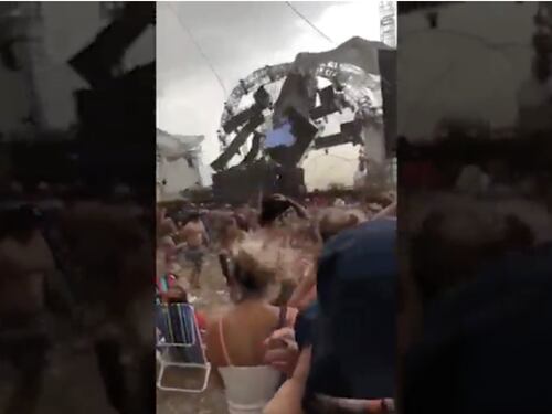 Il palco non regge al forte vento. Tragedia al concerto: muore il dj