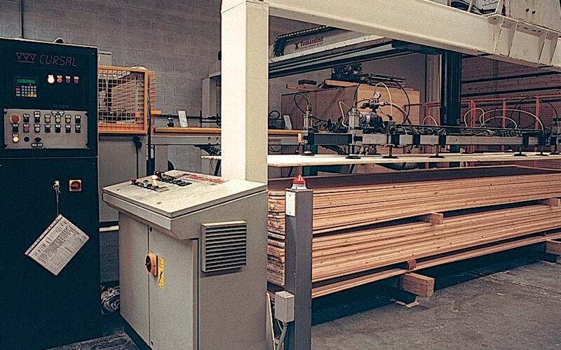 Produzione pannelli in legno