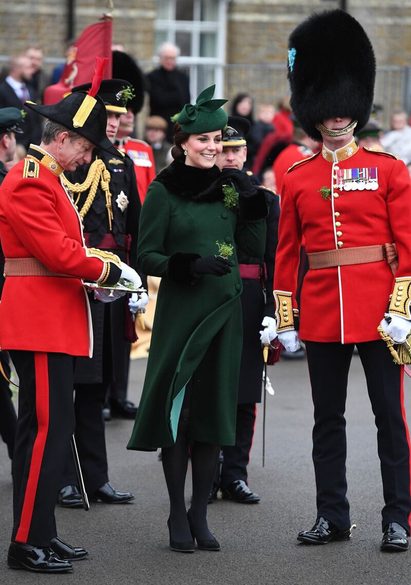 Kate Middleton in verde per San Patrizio 19