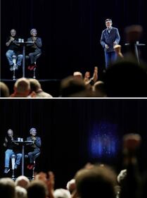 Francia, Melenchon fa il comizio in ologrammi 2