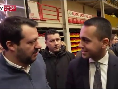 Salvini: "Europee sono come un referendum". E Di Maio lo pizzica: "A Renzi non andò bene"
