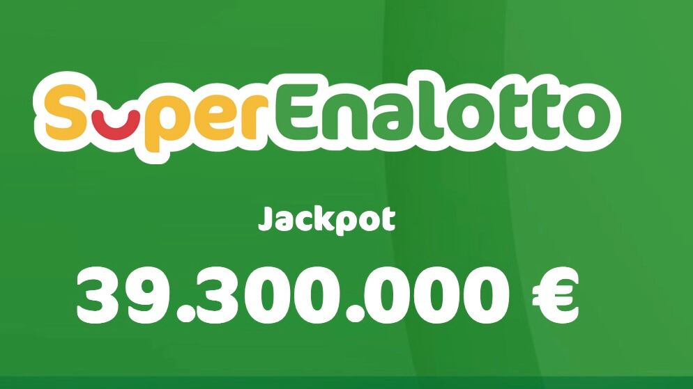 SuperEnalotto: vinti oltre 104mila euro e il Jackpot sale a 39,3 milioni