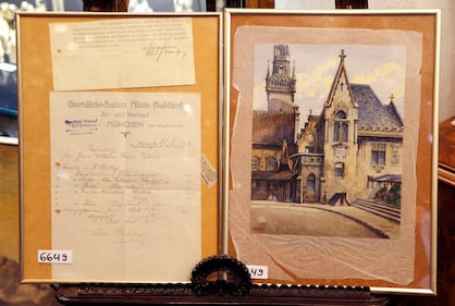 Un acquarello di Hitler può valere 50mila euro 5