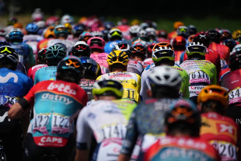 Tour tappa 18 gruppo compatto
