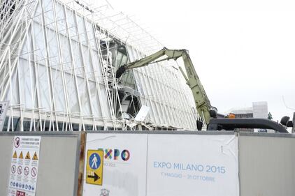 A Milano si smantella l'Expogate 1