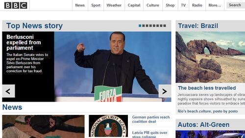 Decadenza sulla stampa internazionale 1