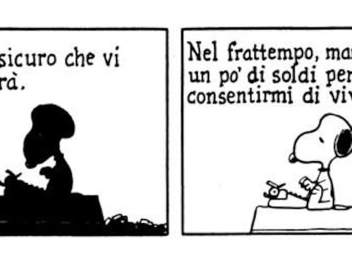 Peanuts, le strisce