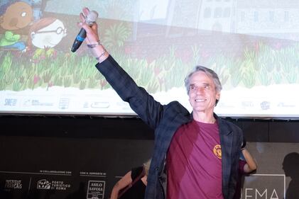 Jeremy Irons al Cinema America in solidarietà dei ragazzi aggrediti di Roma 5