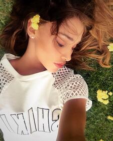 Belen Rodriguez, bikini hot in Toscana 13