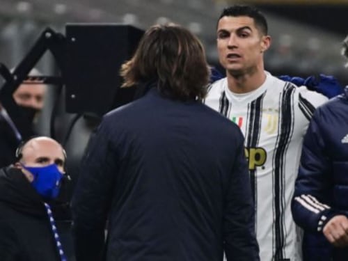La sostituzione di Cr7 che ha agitato la Juventus
