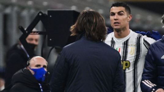 La sostituzione di Cr7 che ha agitato la Juventus