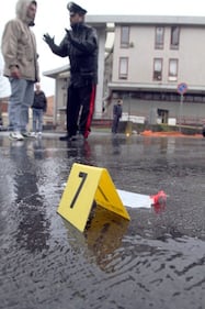 Gallarate, i carabinieri sul luogo della sparatoria 5
