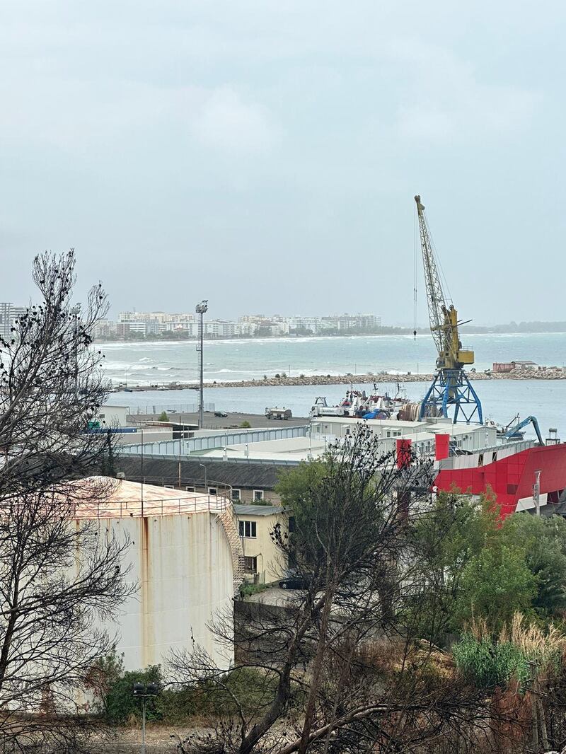 Il centro migranti in costruzione a Shëngjin, in Albania 2