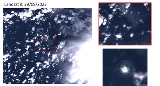 Le immagini dei ricercatori sulla maxi-nube di metano 1