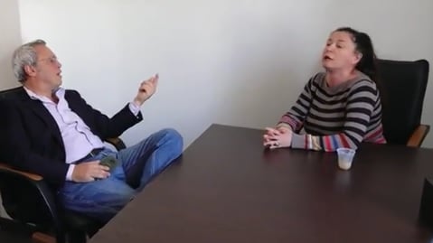 Mentana nel faccia a faccia con la sua hater