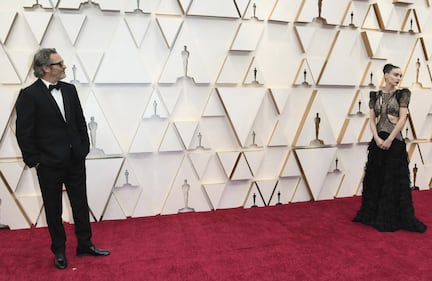Joaquin Phoenix, le immagini degli Oscar 2