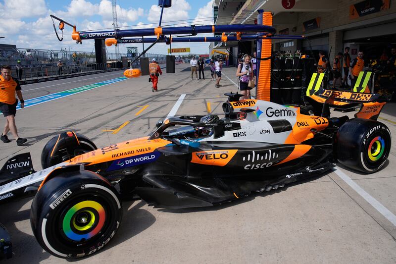 F1 Austin FP1 Piastri