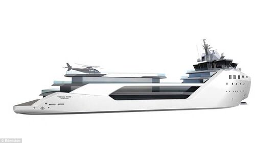 Ecco lo yacht da 62 milioni di dollari che nasce da una nave cargo 3