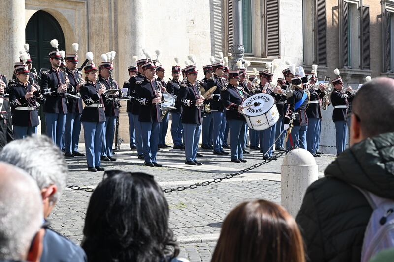 Concerto per ""Montecitorio a porte aperte" della Banda dell'Esercito Italiano 1