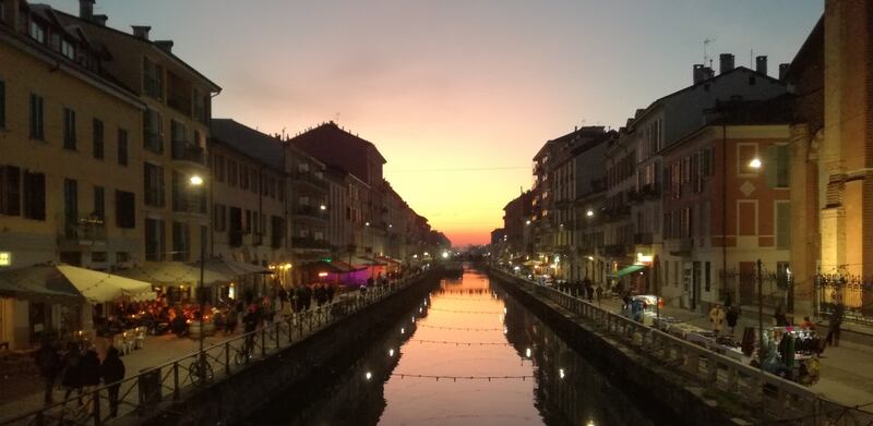 Naviglio Grande a Milano