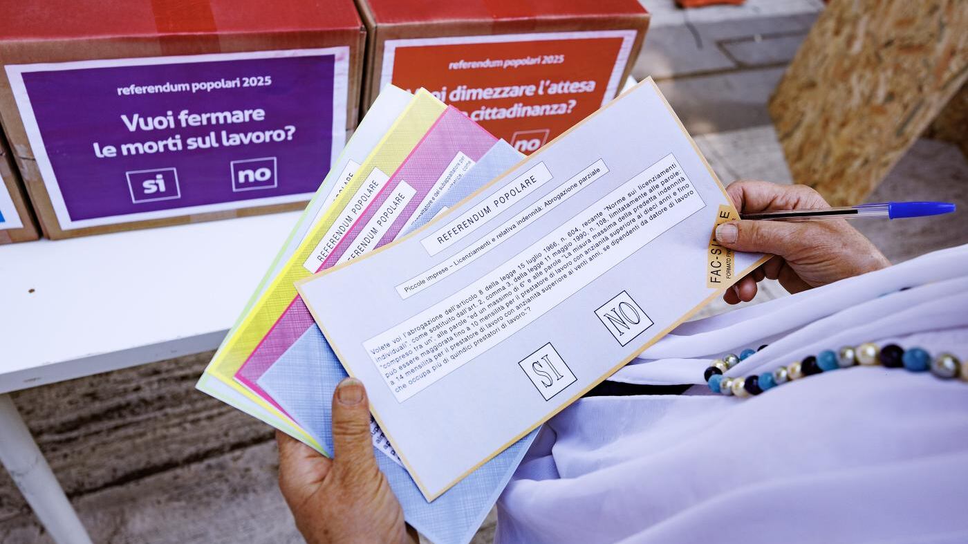 Referendum 8 e 9 giugno, ecco i cinque quesiti e cosa cambia se passa il sì