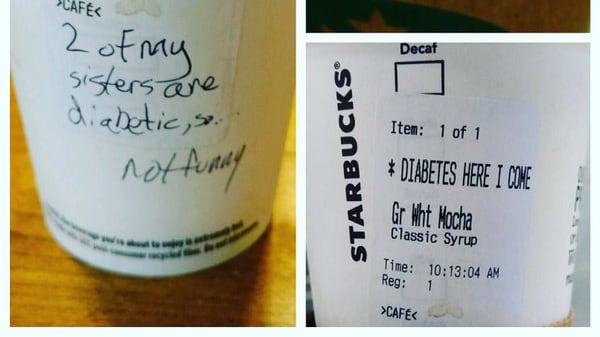 Polemica contro Starbucks: "Offende i malati con alcune scritte"