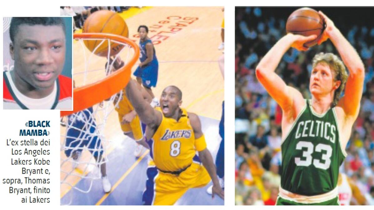 Nba: va a canestro la nostalgia. Ai Lakers Bryant, ai Celtics Bird