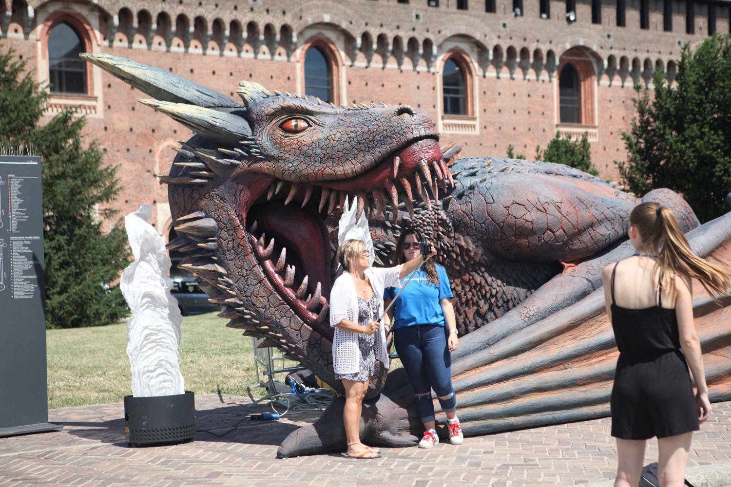 Il Trono di Spade "invade" Castello Sforzesco a Milano 2