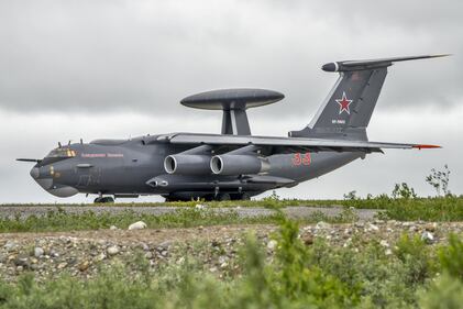 Beriev A-50. Mezzi disponibili circa 40