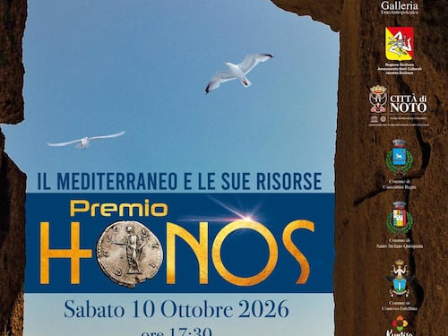 Premio Nazionale Honos 2026: a Noto il riconoscimento a chi promuove legalità, cultura e impegno civile