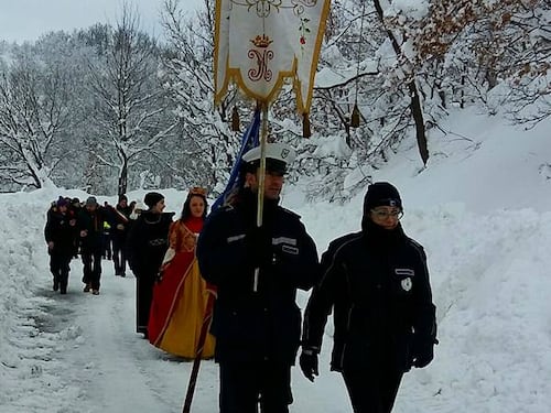 Turbina usata per la processione: la polemica del paese marchigiano