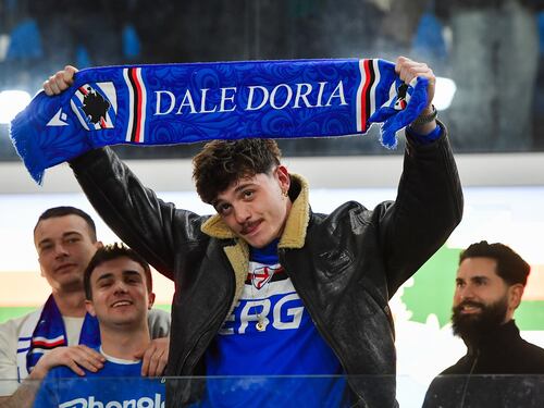 Olly si commuove allo stadio