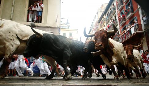 Festival di San Firmino a Pamplona: diversi feriti tra gli spettatori 5